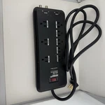 Monster Powercenter 750 Surge Protector Strip Coax Network 6FT Cord. Fixed Price $24.99.