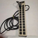 Brooks Surge Protector 24 Plug Power Strip 20 Amp, 125VOLTS, 2500WATTS, F-10005. Fixed Price $60.00.