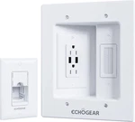 Tv Cord Hider For Wall Mounted With 2X Ac Outlets & Usb-a Ports Pow. Fixed Price $104.12.