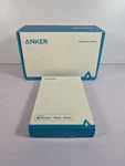 Anker 321 Powerport Cube OUTLETS,3 Usb Ports - Black + Iphone Charge Cable. Fixed Price $19.99.