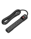 Dewenwils 6-OUTLET Power Strip Surge Protector, 15FT Long Extension Cord, Black. Fixed Price $23.99.