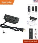 Modern 2-OUTLET Desktop Power Strip With Usb Charging Certified Safety. Fixed Price $26.99.