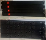 4 Vevor Outlet Power Strips Rack Mount Model BAYU-PJ08 (AC110V 125V 60HZ 15A. Fixed Price $199.95.
