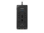 Monster 1812 Black 15A 125V 1875W 2160-JOULE 8-OUTLET Power Strip Ft. Cord. Fixed Price $45.28.