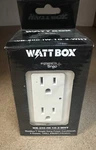 Wattbox WB-100-IW-2-WHT, Recessed Duplex Receptacle W/wallplate Gang New. Fixed Price $16.25.