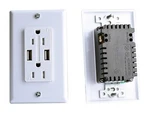 Rv Designer S850 Dual Outlet Plate & 2 Usb Charging Ports. Fixed Price $56.28.